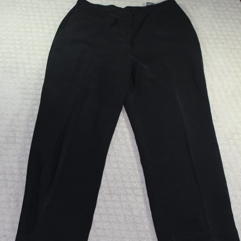 Kasper ASL Black Suit Pants Size: 14